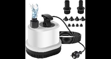 RVV® Dompelpomp Zwembad - Dompelpomp - Dompelwaterpomp - 1500L - 25Watt