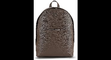 GUESS rugzak Certosa Saffiano Eco Backpack Brown Shitake Taupe