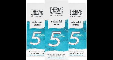 Therme Behandelcrème Anti-Transpirant - 3 x 50 ml - Voordeelverpakking