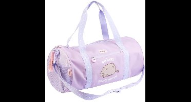 Pusheen, Sport- en Reistas Collectie Moments 50x30cm met Meerdere Zakken, Lavendel