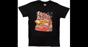 Disney - Cars Kachow 95 Heren Tshirt - M - Zwart