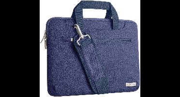 Multifunctionele Sleeve Case voor 11-12,3 inch Laptops - Draagbare Laptop Hoes met Verstelbare Schouderriem en Organizers