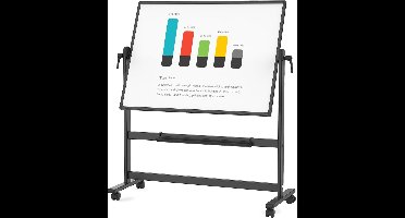 Mobiel Whiteboard - Weekplanner - Maandplanner - Jaarplanner - Magnetisch - Zwart