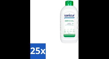Sanicur – Bad & Douchegel – Dermo Oil – 1000 ml - Bulkverpakking - 25 stuks