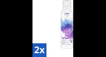 Dove Douche- & Scheerschuim - Bath Therapy - Renew - Violet & Hibiscus - 200 ml - Voordeelverpakking - 2 stuks