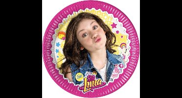 PROCOS - 8 kleine kartonnen Ik Ben Luna borden - Decoratie > Borden