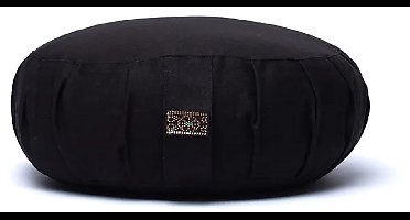 Meditatiekussen zafu - Yogi & Yogini - zwart