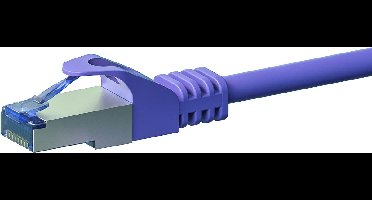 Danicom CAT6a S/FTP (PIMF) patchkabel - 5 meter paars - netwerkkabel - internetkabel - UTP kabel - RJ45 - 10000 mbit/s