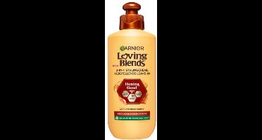 Garnier Loving Blends Honing Goud Leave-In Crème - Herstel en anti-frizz - Voor beschadigd, breekbaar haar - 200ml