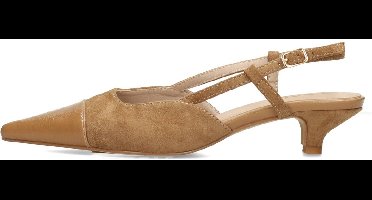 POSH by Poelman CHLOE Dames Muiltjes - Cognac