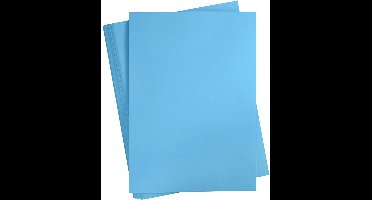 Gekleurd Karton, A2, vel 420x594 mm, 180 gr, turquoise, 100 vel/ 1 doos