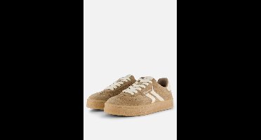 Tamaris Sneakers taupe Suede - Maat 40