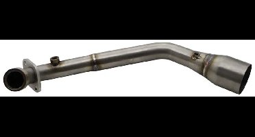 Arrow Honda Nss 125 Abs Forza 15-20 Stainless Steel Niet-gehomologeerd Spruitstuk Zilver