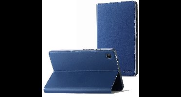 Accezz Tablet Hoes - Geschikt voor Samsung Galaxy Tab A11 Plus - Classic Tablet Case - Donkerblauw