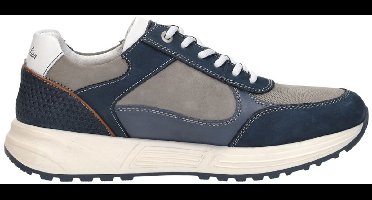 Australian Hawker Sneakers Heren - Leren Sneaker - Blauw - Maat 49