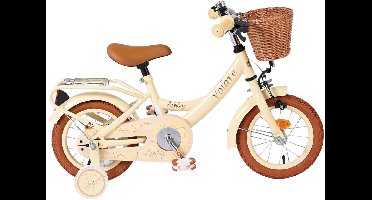 Volare Ashley Kinderfiets - Meisjes - 12 inch - Creme