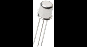 BC107 NPN transistor TO 18 metalen behuizing bipolar single transistor