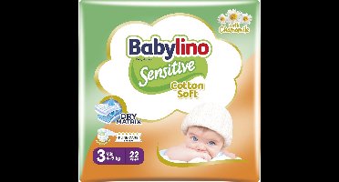 Sensitive luiers maat 3, Midi (4-9 kg) - Ultrafijne huidbescherming
