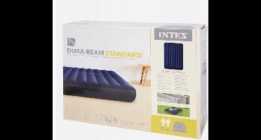 Opblaasbaar Tweepersoons Luchtbed 191x137x25cm