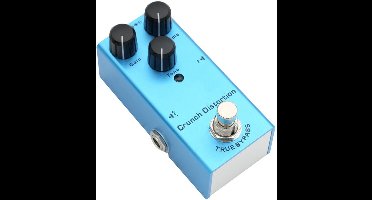 Vintage Electric Guitar Pedal met Crunch Distortion Effect - Ideaal voor Muziekliefhebbers, Professionele Gitaristen en Bandleden