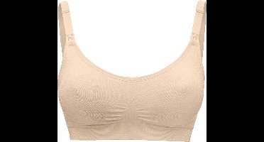 Medela Keep Cool Ultra bh - Naadloze voedingsbh - Zwangerschapsbh met 6 ademende zones - Soft Touchmateriaal – Comfortabel en ondersteunend - Chai - Maat XL