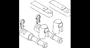 Teleflex aansluitset voor Mercury-motoren