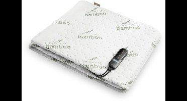 Duux Snooze Bamboo Elektrisch Onderdeken – 6 standen – 90x200 cm