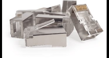 DANICOM FTP CAT5e RJ45 Connector - voor soepele en stugge kern - 10 stuks