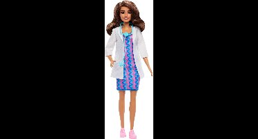 Barbie pop dokter - Barbie Careers speelgoedpop 27 cm met accessoires.
