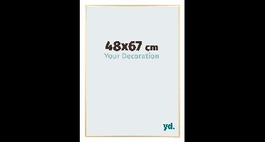 Your Decoration - Fotolijst 48x67 cm - Aluminium - Goud - Kent