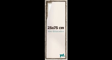 Your Decoration - Baklijst 25x75 cm - Sonoma Eiken - Baklijst voor Canvas - MDF - Lyon