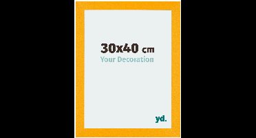 Your Decoration - Puzzellijst 30x40 cm - Geel - Puzzellijst 500-1000 stukjes - MDF Fotolijst - Mura