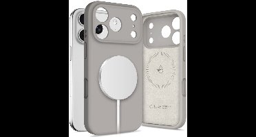 Tech-Protect Magsafe Siliconen Hoesje Voor Iphone 17 Pro Met Functie