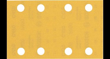 Bosch 10x Expert C470 schuurpapier met 8 gaten voor vlakschuurmac...