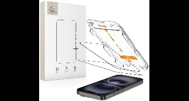 Tech-Protect Gehard Glas Snelle Set + 2-Pack Voor Iphone 15 16 Bescherming