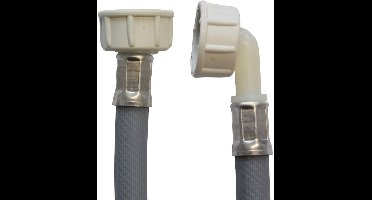 Hoek-Zulaufslang 3/4 inch EPDM voor Wasmachines en Vaatwassers