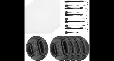 Cosensi - Lensdop Set van 5 stuks voor 39mm Lensdiameter - Camera Lens Beschermkap - Geschikt voor Universel DSLR Lenzen - Nikon, Fujifilm, Pentax, Leica - Bescherm je Lens met deze Cover