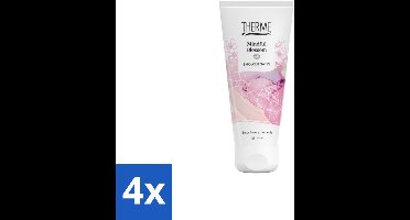 4 x Therme - Mindful Blossom - Douchegel - Verfrissend - Verzorgend - 200ml - Douchegel - Bloesemgeur - Pioenroos - Verfrissend - Verzorgend