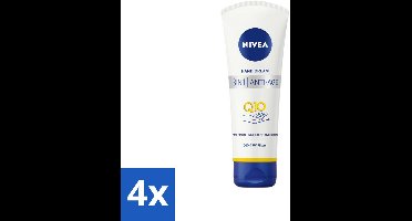 4 x NIVEA - Handcrème - 3-in-1 Q10 Anti-Veroudering - Anti-rimpel - Egaliseert - Hydrateert - 100 ml - Nivea Handcrème - Anti-rimpel Crème - Anti-aging - Pigmentvlekken - Droge Handen