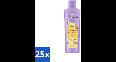 Andrélon – Shampoo – Stralend Blond – 250 ml - Bulkverpakking - 25 stuks
