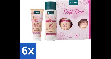 6 x Kneipp - Soft Skin Moments Geschenkset - Douchegel - Huidverzorging - Gevoelige Huid - Amandelbloesem - Amandelolie - Sheaboter