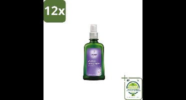 WELEDA - Bodyolie Ontspannend - Lavendel - 100 ml - Voordeelverpakking - 12 stuks - Lavendel olie - Bodyolie