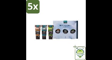5 x Kneipp - Men Shower Favourites Geschenkset - Grootverpakking - Douchegel - Mannen - Verzorging - Cadeau - Natuurlijke Ingrediënten