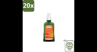 20 x WELEDA - Massageolie Sport - Arnica - 100 ml - Grootverpakking - Sportmassageolie - Spierontspanning - Spierkrampen - Stijfheid - Nek En Schouders