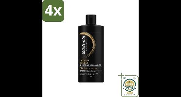 SYOSS - Oleo - Shampoo - Langdurige Styling - 440ml - Voordeelverpakking - 4 stuks - Beschadigd haar - Voedende shampoo
