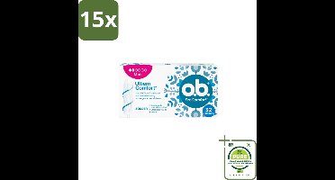 15 x o.b. – ProComfort Tampons – Mini – 32 Tampons - Grootverpakking - Mini Tampons - Menstruatiebescherming - Comfortabele Tampons - Bescherming Tijdens Menstruatie - Plantaardige Tampons