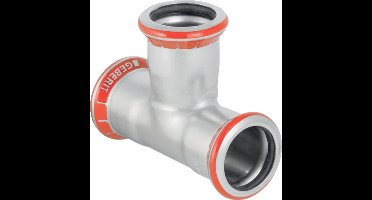 Geberit Mapress T stuk verzinkt 22 22 22 mm