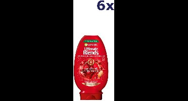 6x Garnier Ultimate Blends Core Argan & Cranberry Conditioner 400Ml