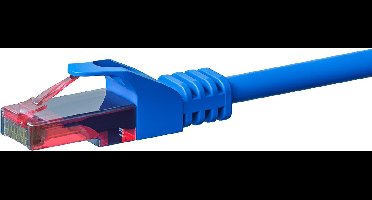 Danicom UTP CAT6 patchkabel - 1 meter blauw - 100% koper - netwerkkabel - internetkabel - UTP kabel - RJ45 - 1000 mbit/s
