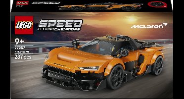 LEGO® Speed Champions McLaren W1 – De Echte Supercar met 1 Minifiguur - Raceauto - 77257